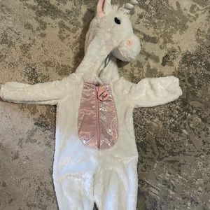 Unicorn costume. Perfect for layering warm clothes under breath!